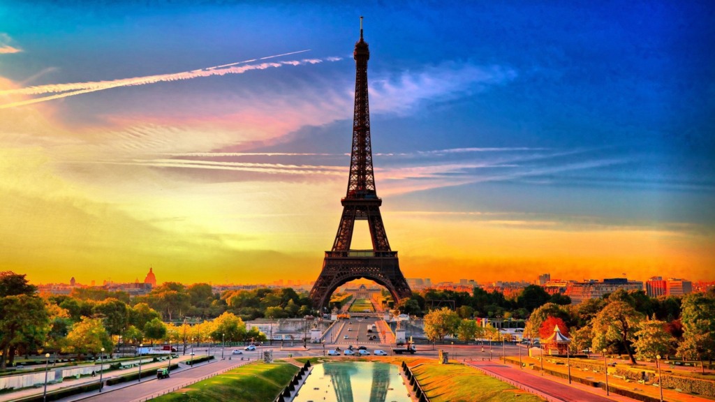 Paisagem em Paris